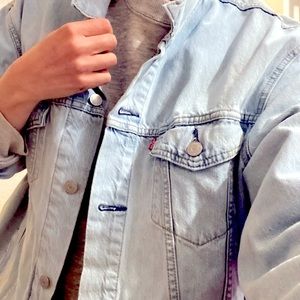 Oversized Levi Strauss denim jacket XXL